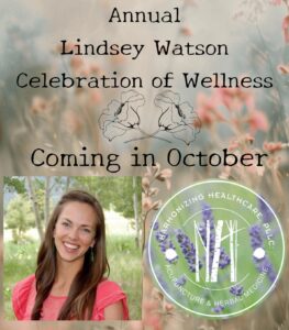 Lindsey Watson Celebration of Wellness Fair Saturday October 4th 2025 11am to 2pm